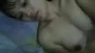 সাদা স্টকিংস মধ্যে ব ...