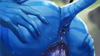 উল্কি করা শ্যামাঙ্গি ...