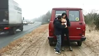 Kinky উপপত্নী strapo ...